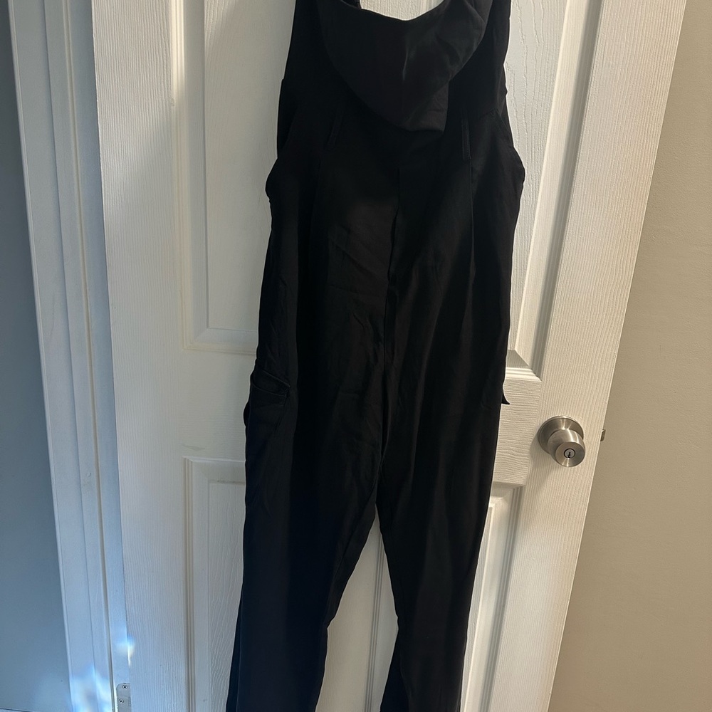 Forever 21 Classic Black Straight Leg Jumpsuit